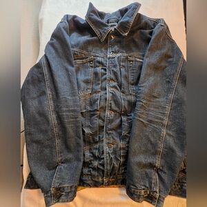 Marithe Francois Girbaud Dark Blue Denim Jacket